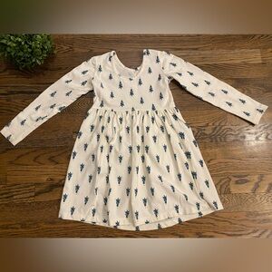 Hanna Andersson Long Sleeve Tree Dress Sz 110 | 5